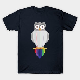 Rainbow Owl T-Shirt